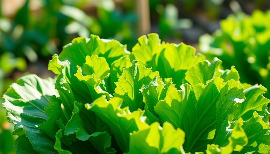 A close-up of vibrant buttercrunch lettuce in a garden.