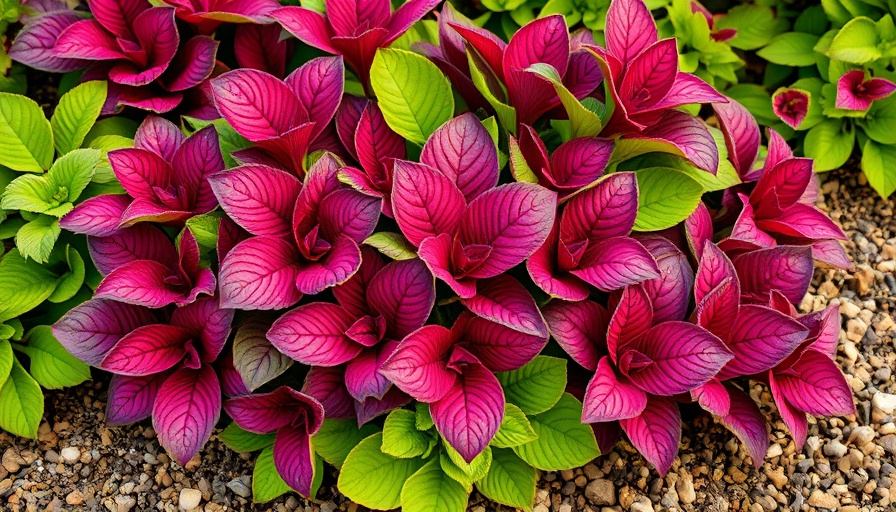 Leafy greens in a garden bed - what to plant in April.