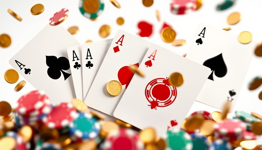 Lessons from Poker for Small Business Owners: Poker cards and chips.