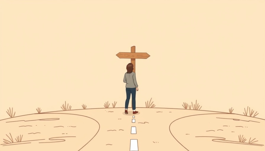 Illustration of decision-making for small business financial planning.
