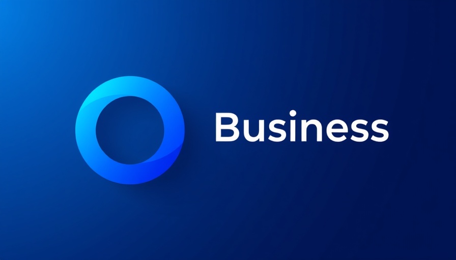 AI tools for small business productivity logo with blue circle and text