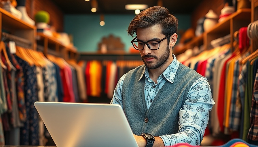 Hassle-Free Selling with eBay Valet: Fashion boutique workspace setup.