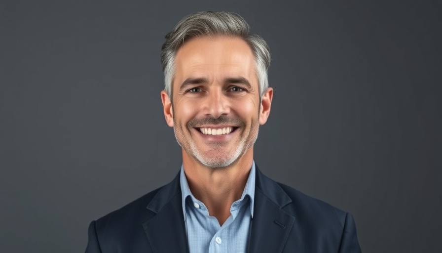 Smiling middle-aged man in business attire, studio portrait
