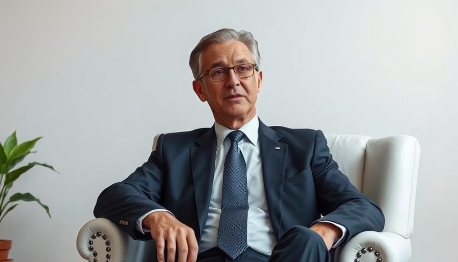 Confident man discussing investment in Michigan RIA.