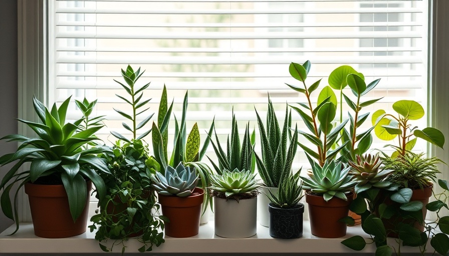 Indoor succulents by a window, bring the outside in home decor.