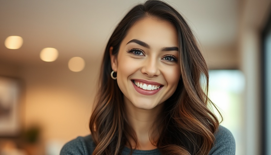 Smiling woman posing confidently, related to Energy Star program impact on consumers.