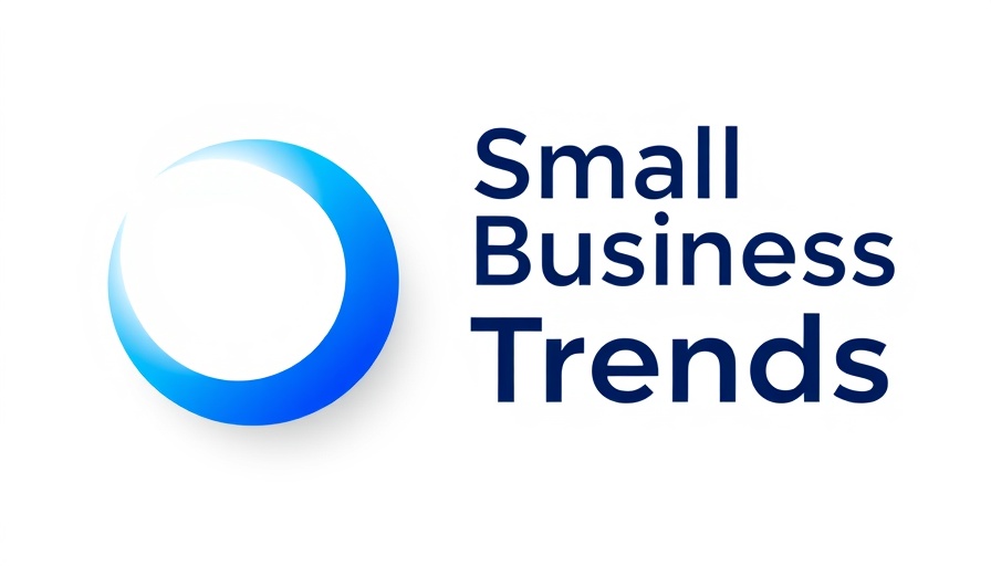 Minimalistic logo for Small Business Trends on white background.