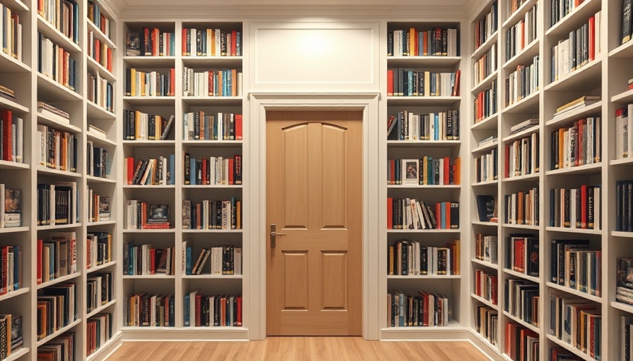 Organized bookcase filled with books, showcasing how to find the right bookcase for your space in a home library.