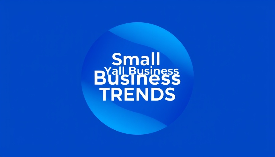 Modern logo for Small Business TRENDS with blue gradient.