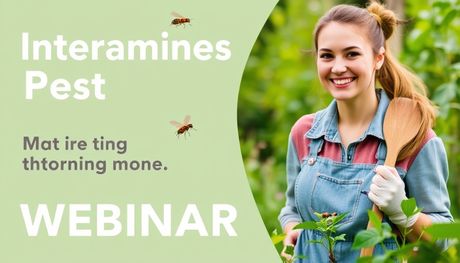 Webinar on Garden Pest Management with Dr. Janna Beckerman.