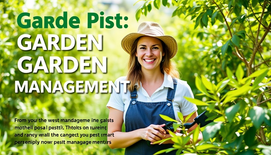 Home gardening webinar on garden pest management with expert.