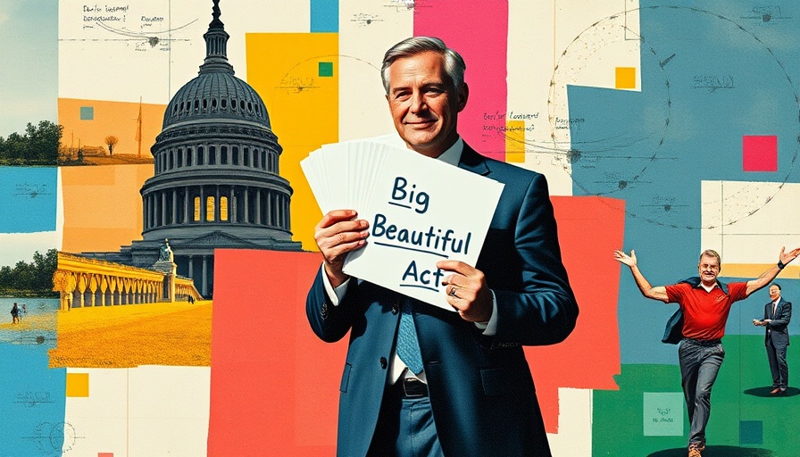 Big Beautiful Bill tax win for small businesses illustration.