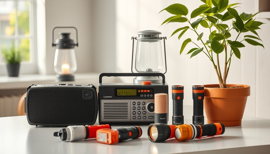 Essential items for strategies in handling power outages