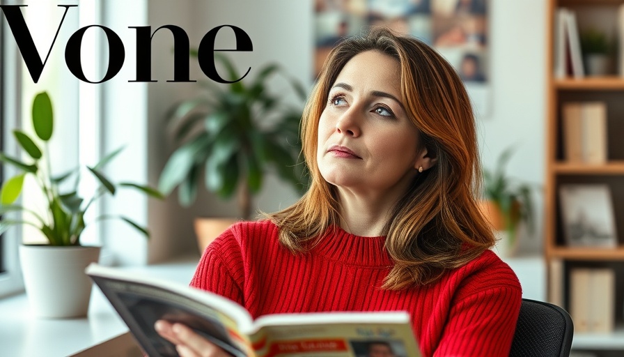 Confident woman on magazine cover featuring female founders