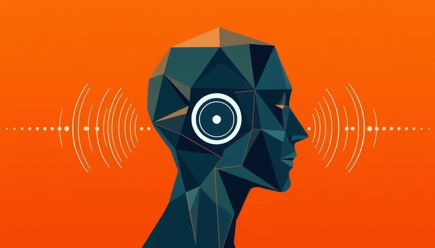 Abstract AI voice illustration highlighting voice integration with Google Calendar.