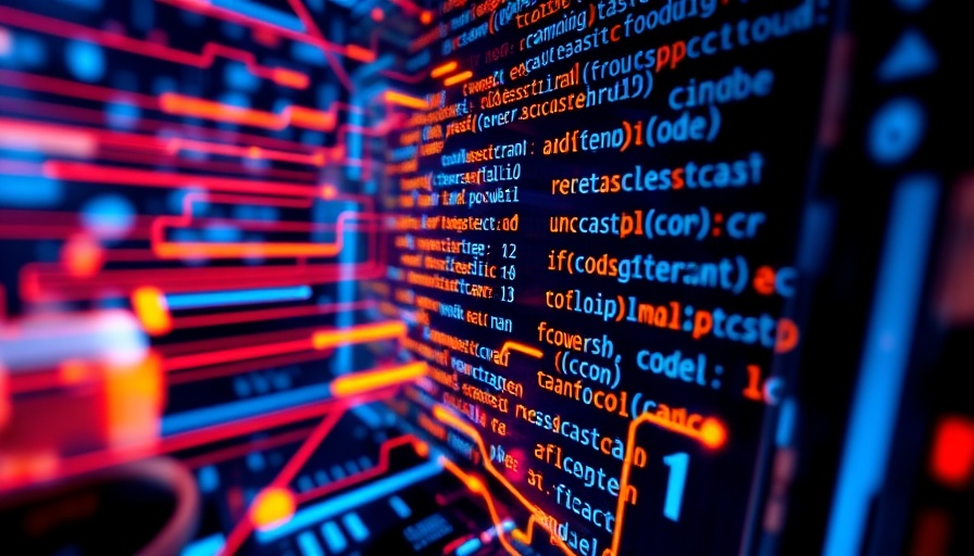 Surge Ventures MGL Acquisition digital code display, tech background.
