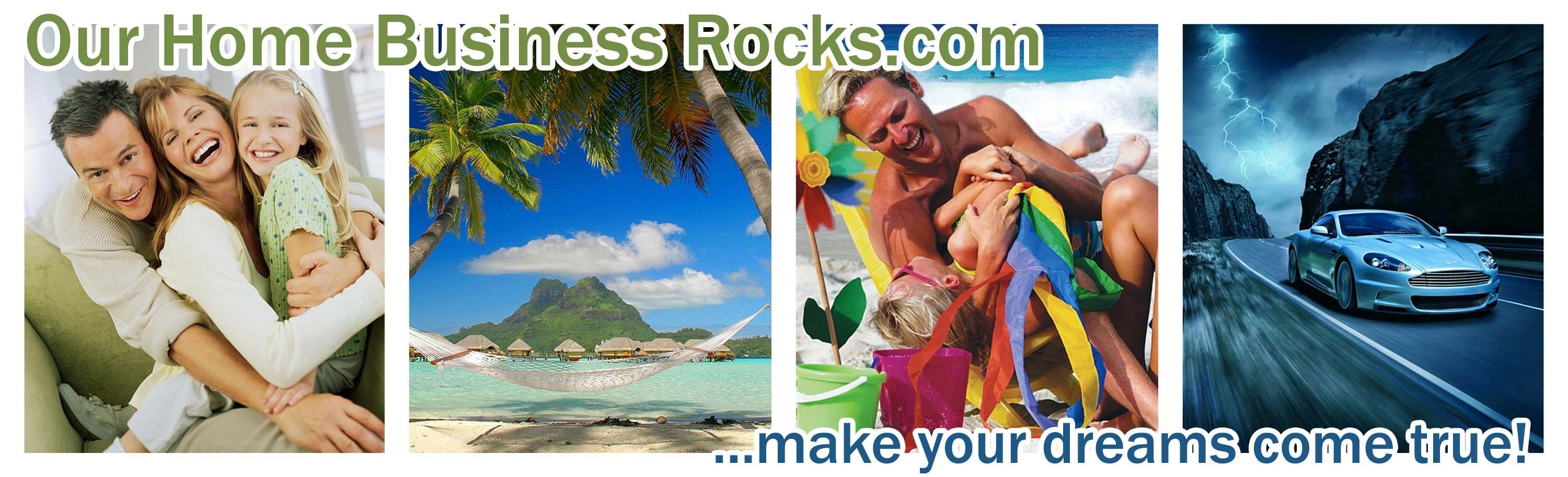 Our Home Business Rocks header photo.