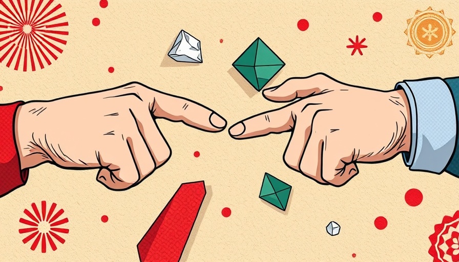 Illustration of a conflict, representing enterprise SEO challenges.