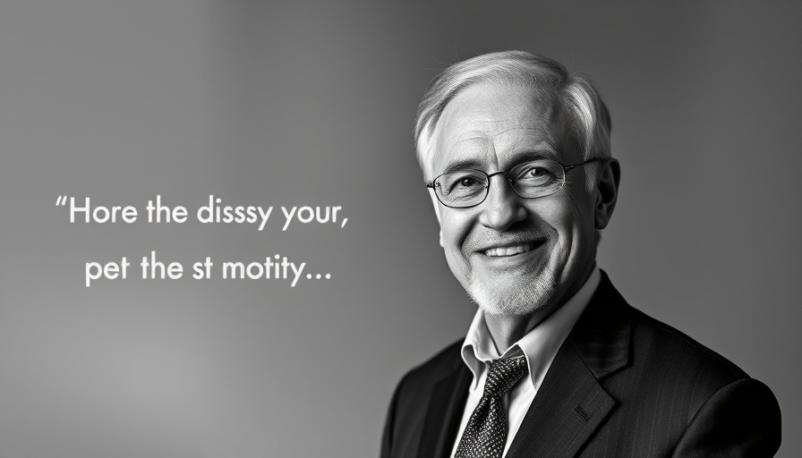 Celebrated mentor inspiring innovation and growth concept.