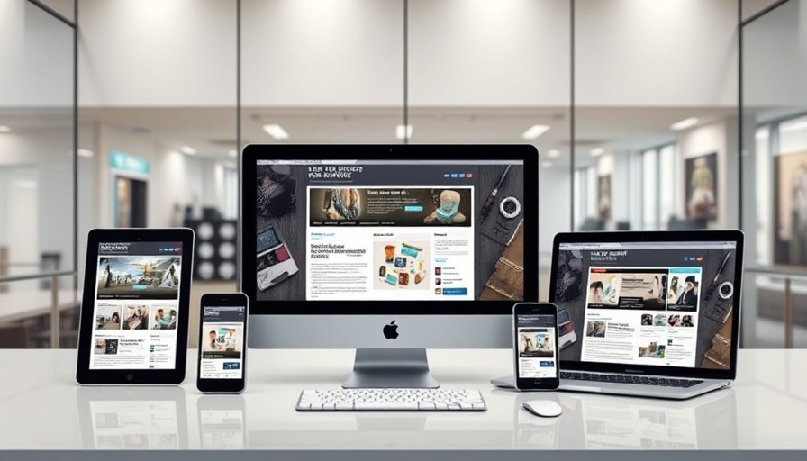 Ad featuring various devices promoting a subscription service.