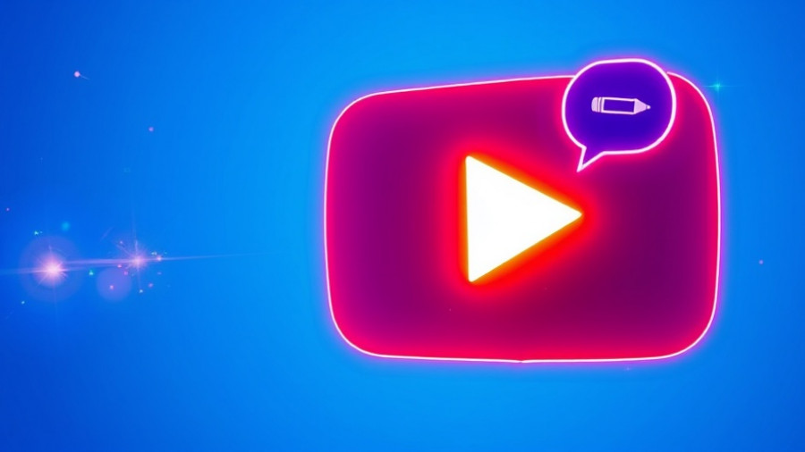 How to write a YouTube script tutorial graphic