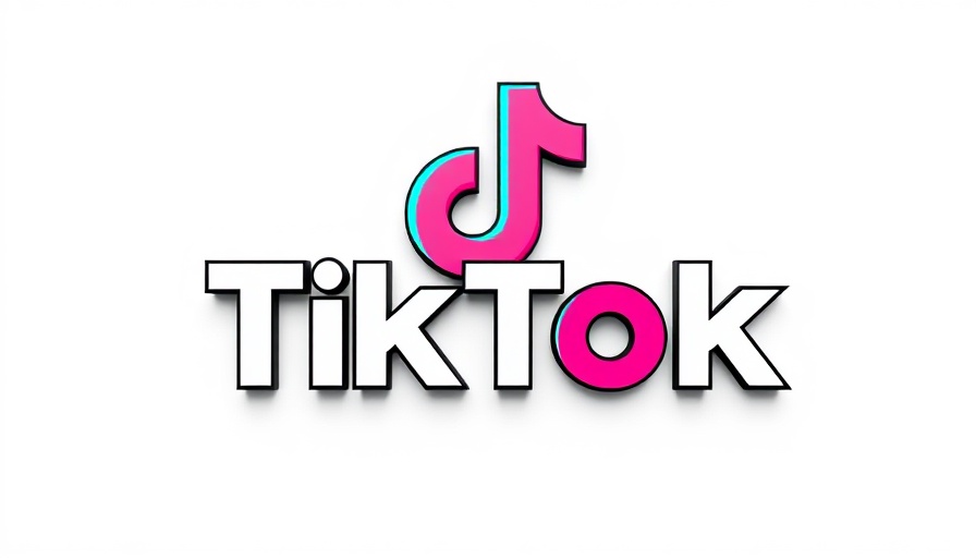 TikTok logo representing US sell-off deadline, minimalistic design