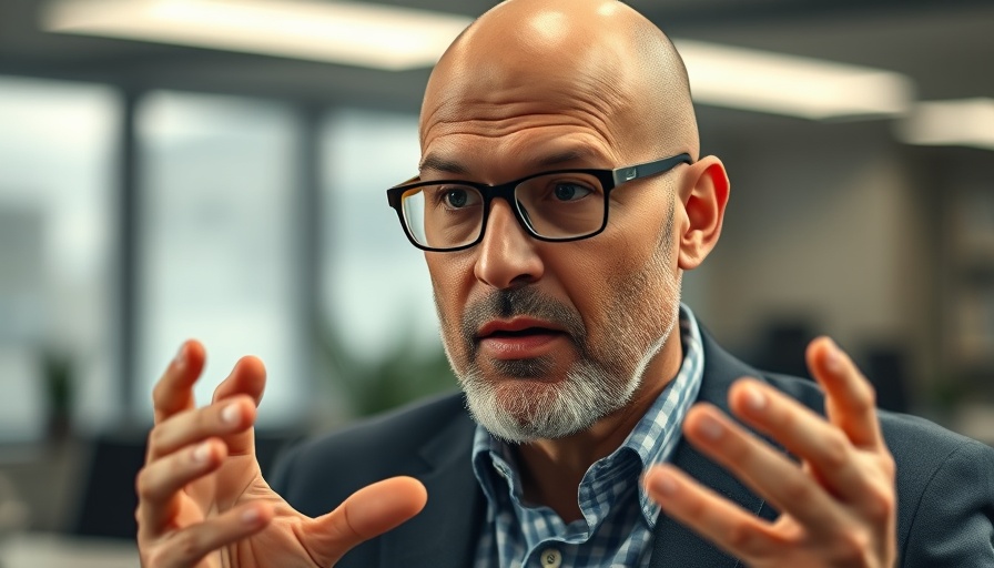 Bald man, engaged expression, discussing noncompete agreements.