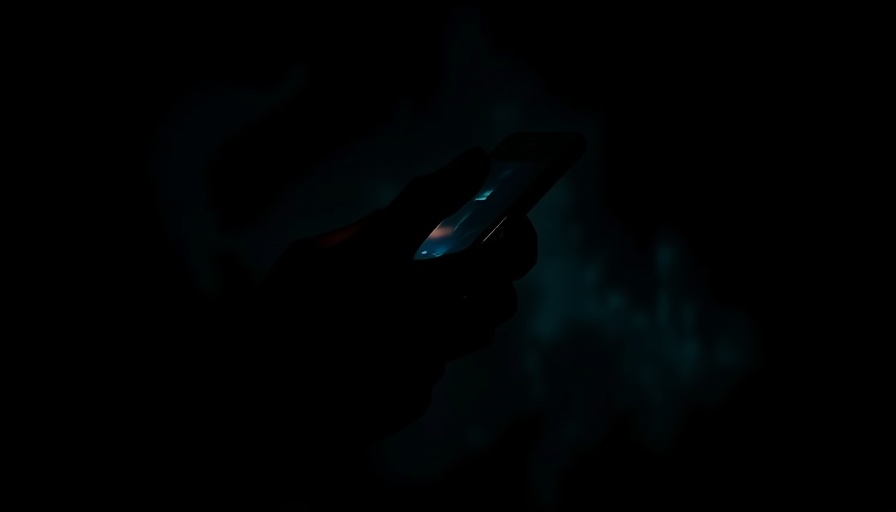 Hand holding smartphone, highlighting digital privacy concerns.