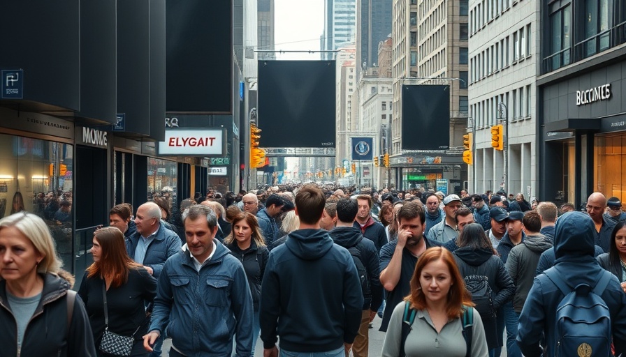Europe power outage impact on marketing shown by blank billboards.