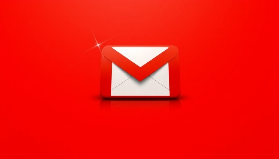 Gmail logo on red background, how to merge Google accounts.