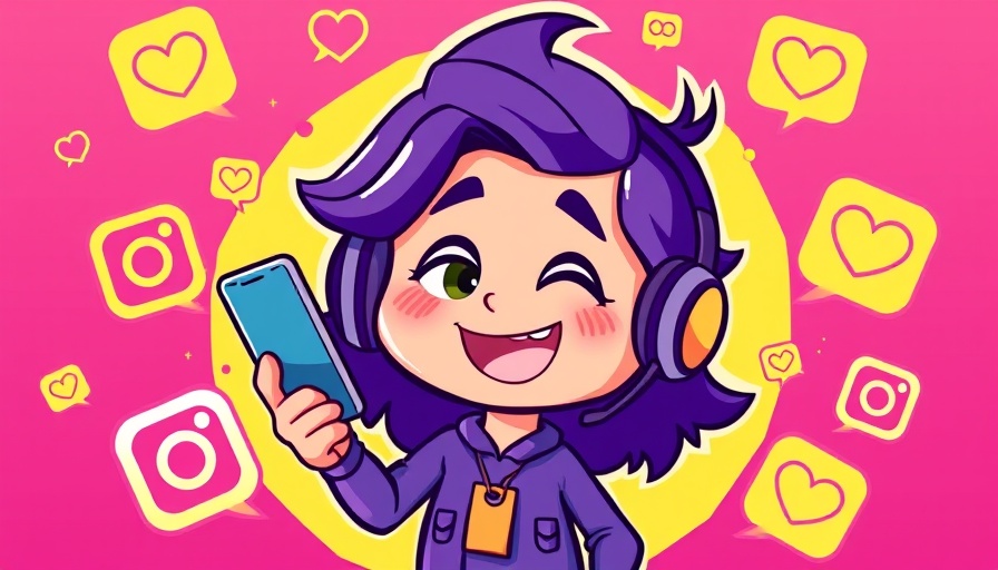 Cartoon character assisting with Instagram Help Center for account issues