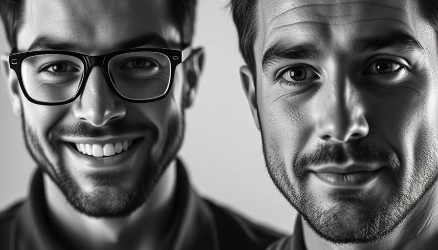 Portrait of two men related to OpenAI Jony Ive deal.