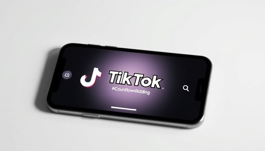 TikTok livestream showing countdown bidding on Pokémon card.