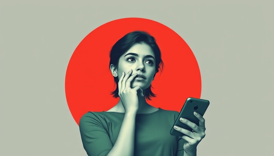 Abstract image of a young woman using a smartphone, WhatsApp AI Summarization Feature