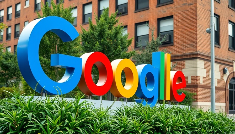 Google MUVERA Algorithm: large Google sign in urban setting.