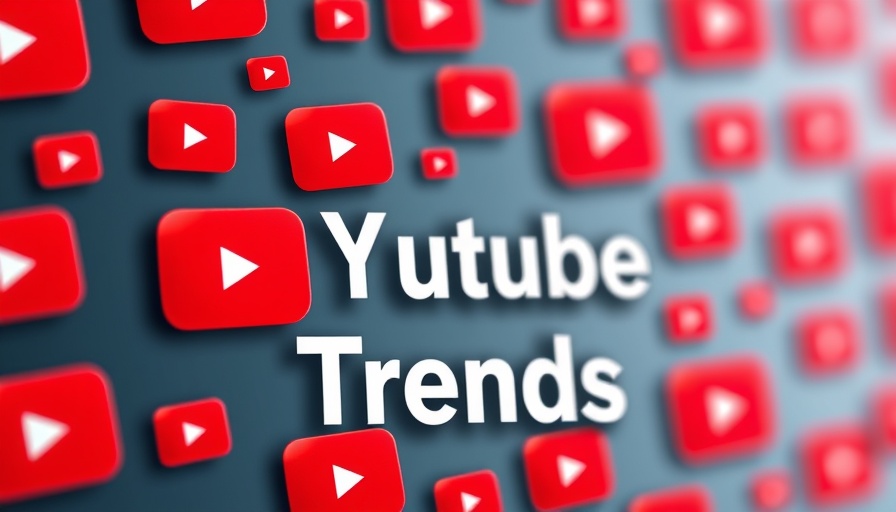 YouTube Trends icons representing small business marketing.