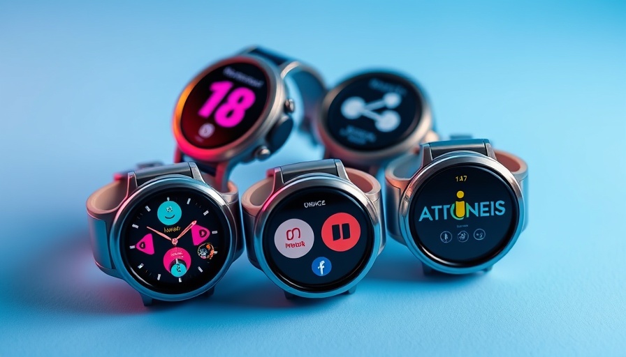 Google Gemini Wear OS smartwatches with various app displays