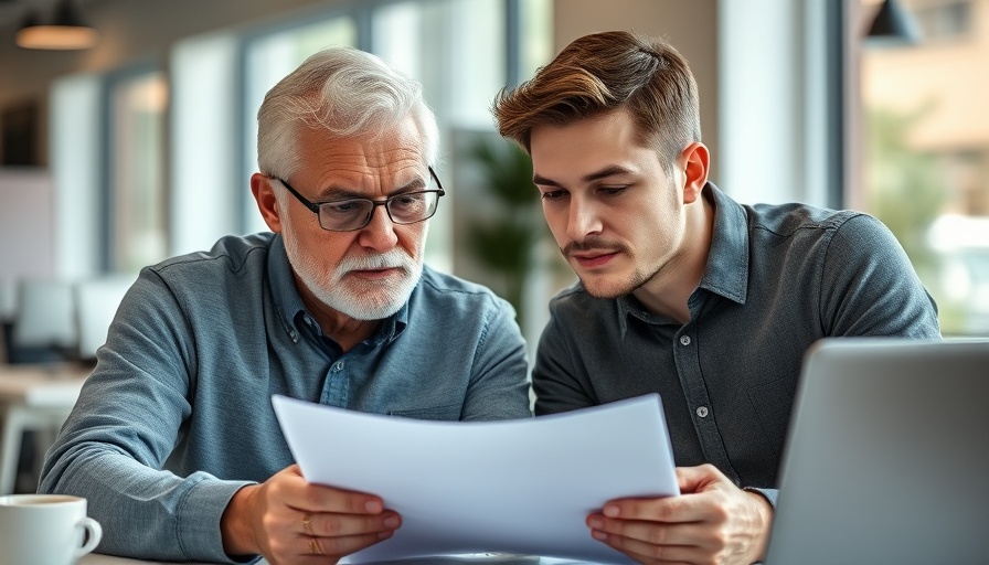 Discussing Wealth Succession Planning in a modern office setting.