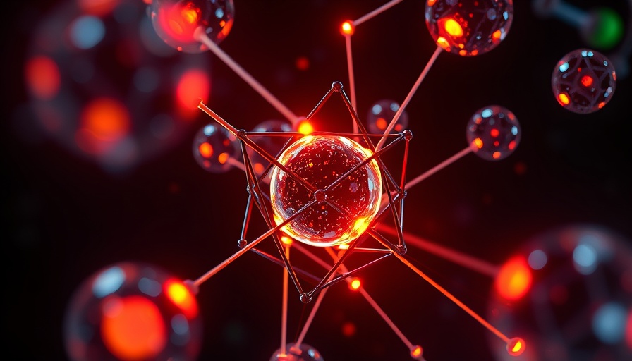 Artistic depiction of a Harvard ultra-thin chip quantum computing model.