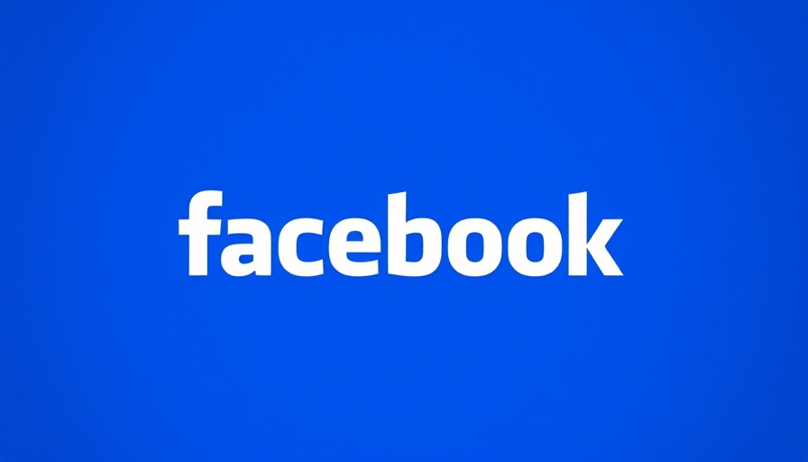 Bold Facebook Shop logo on blue background for Facebook Shop Strategies