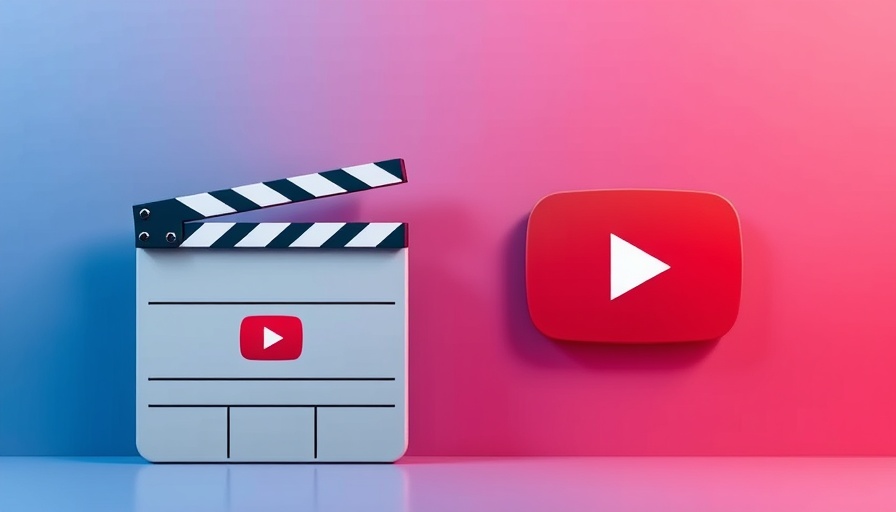 Stylized illustration about how to use movie clips on YouTube without copyright.
