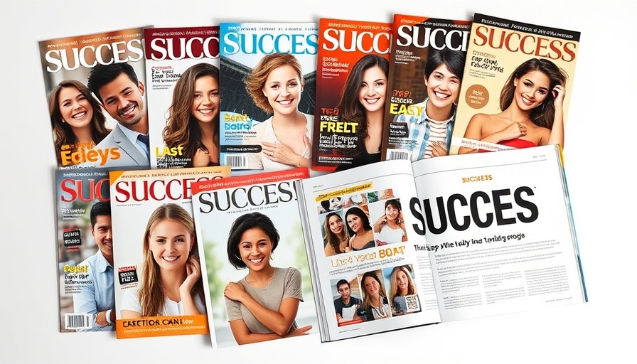 Promotional Success magazine covers, related to succession planning.