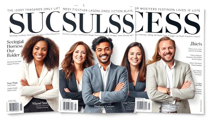 Success magazines showcasing ideas to celebrate Labor Day.
