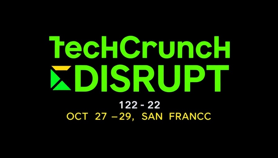 AI at TechCrunch Disrupt 2025 logo with event details.