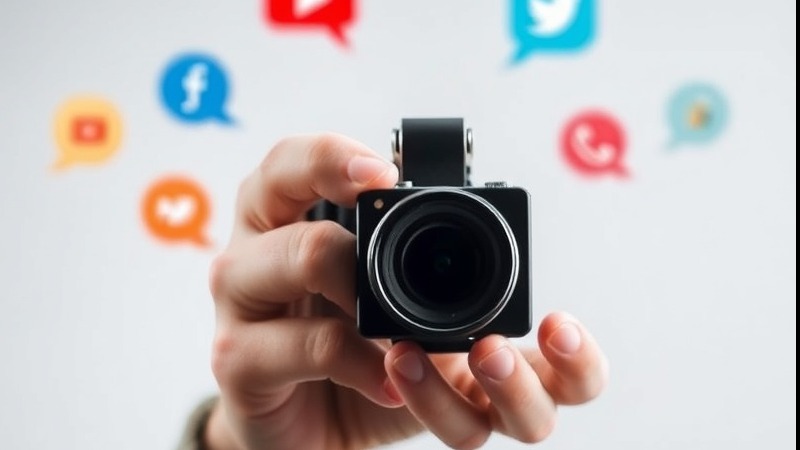 Eye-catching video marketing, providing travel tips, happy travelers, photorealistic, on a picturesque beach with palm trees, highly detailed, with animated location pins, 4K resolution, bright and vibrant colors, natural daylight, shot with a 50mm prime lens.
