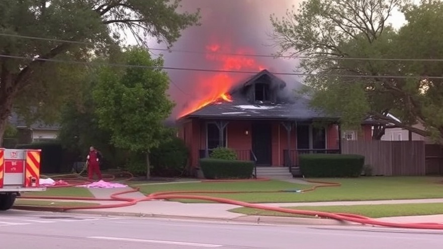 Community preparedness highlighted by tragic residential fire in Galveston.