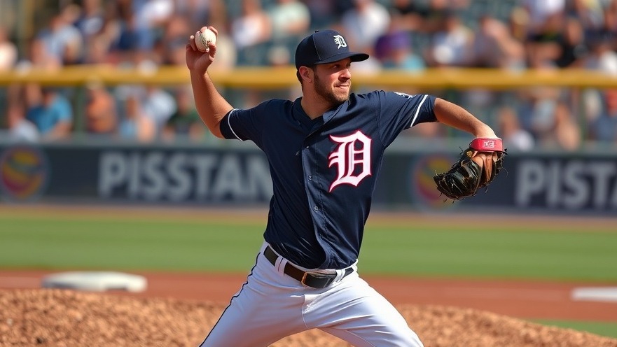 Detroit Tigers news: Pitcher Casey Mize in action during an MLB game.