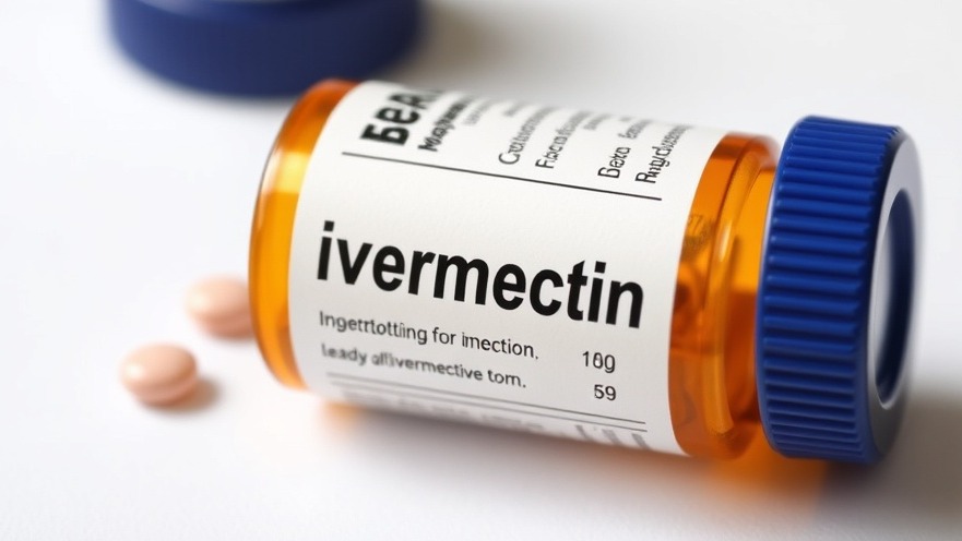 Ivermectin pill bottle highlighting Texas healthcare news and medicine accessibility.