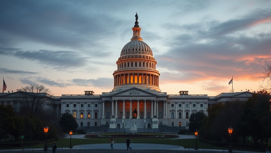 US Capitol building representing Texas federal workers and essential services.