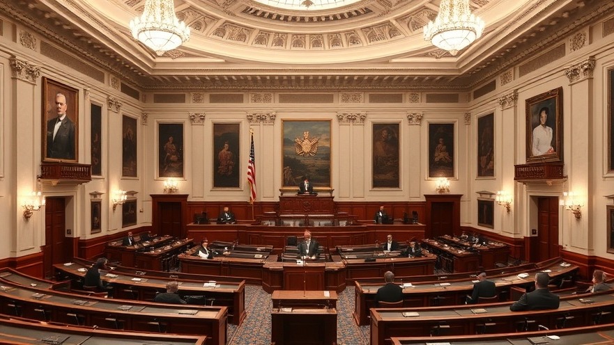 Inside the Texas Senate chamber, showcasing Texas lawmakers' impact on legislation.